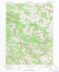 Donegal Pennsylvania Historical topographic map, 1:24000 scale, 7.5 X 7.5 Minute, Year 1967