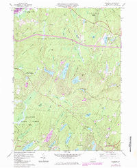 Edgemere Pennsylvania Historical topographic map, 1:24000 scale, 7.5 X 7.5 Minute, Year 1965