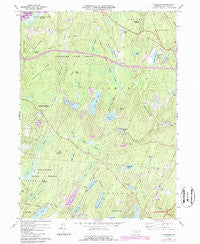 Edgemere Pennsylvania Historical topographic map, 1:24000 scale, 7.5 X 7.5 Minute, Year 1965