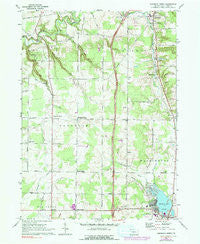 Edinboro North Pennsylvania Historical topographic map, 1:24000 scale, 7.5 X 7.5 Minute, Year 1967