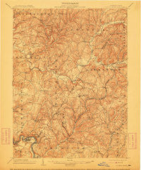 Elders Ridge Pennsylvania Historical topographic map, 1:62500 scale, 15 X 15 Minute, Year 1904