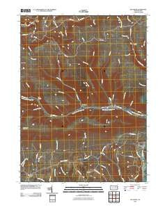 Elk Grove Pennsylvania Historical topographic map, 1:24000 scale, 7.5 X 7.5 Minute, Year 2010