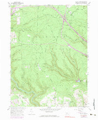Elliott Park Pennsylvania Historical topographic map, 1:24000 scale, 7.5 X 7.5 Minute, Year 1959