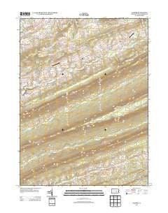Enders Pennsylvania Historical topographic map, 1:24000 scale, 7.5 X 7.5 Minute, Year 2013