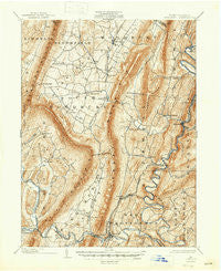 Everett Pennsylvania Historical topographic map, 1:62500 scale, 15 X 15 Minute, Year 1902
