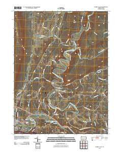 Everett East Pennsylvania Historical topographic map, 1:24000 scale, 7.5 X 7.5 Minute, Year 2010