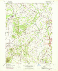 Fairfield Pennsylvania Historical topographic map, 1:24000 scale, 7.5 X 7.5 Minute, Year 1951