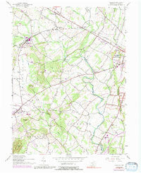 Fairfield Pennsylvania Historical topographic map, 1:24000 scale, 7.5 X 7.5 Minute, Year 1951