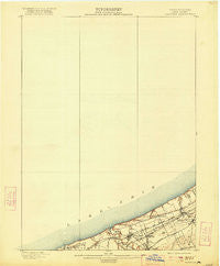 Fairview Pennsylvania Historical topographic map, 1:62500 scale, 15 X 15 Minute, Year 1900