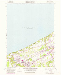 Fairview Pennsylvania Historical topographic map, 1:24000 scale, 7.5 X 7.5 Minute, Year 1957