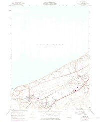 Fairview Pennsylvania Historical topographic map, 1:24000 scale, 7.5 X 7.5 Minute, Year 1957