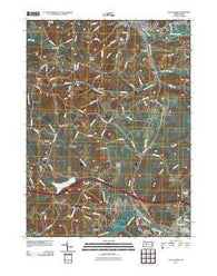 Falls Creek Pennsylvania Historical topographic map, 1:24000 scale, 7.5 X 7.5 Minute, Year 2010