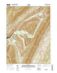Frankstown Pennsylvania Current topographic map, 1:24000 scale, 7.5 X 7.5 Minute, Year 2016