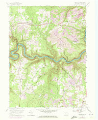 Frenchville Pennsylvania Historical topographic map, 1:24000 scale, 7.5 X 7.5 Minute, Year 1959