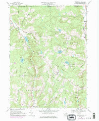 Friendsville Pennsylvania Historical topographic map, 1:24000 scale, 7.5 X 7.5 Minute, Year 1967