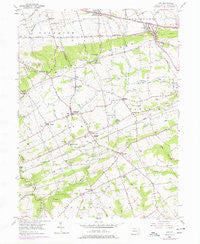 Gap Pennsylvania Historical topographic map, 1:24000 scale, 7.5 X 7.5 Minute, Year 1955