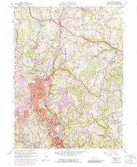 Glenshaw Pennsylvania Historical topographic map, 1:24000 scale, 7.5 X 7.5 Minute, Year 1960