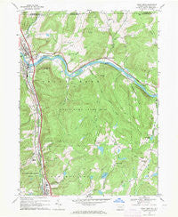Great Bend Pennsylvania Historical topographic map, 1:24000 scale, 7.5 X 7.5 Minute, Year 1968