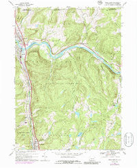 Great Bend Pennsylvania Historical topographic map, 1:24000 scale, 7.5 X 7.5 Minute, Year 1968