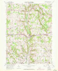 Greenfield Pennsylvania Historical topographic map, 1:24000 scale, 7.5 X 7.5 Minute, Year 1958