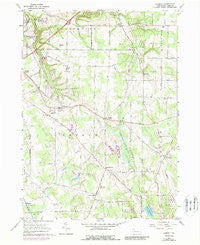 Hammett Pennsylvania Historical topographic map, 1:24000 scale, 7.5 X 7.5 Minute, Year 1960