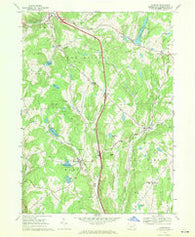Harford Pennsylvania Historical topographic map, 1:24000 scale, 7.5 X 7.5 Minute, Year 1968