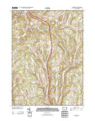 Harford Pennsylvania Historical topographic map, 1:24000 scale, 7.5 X 7.5 Minute, Year 2013