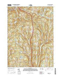 Harford Pennsylvania Current topographic map, 1:24000 scale, 7.5 X 7.5 Minute, Year 2016