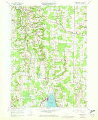 Harmonsburg Pennsylvania Historical topographic map, 1:24000 scale, 7.5 X 7.5 Minute, Year 1959