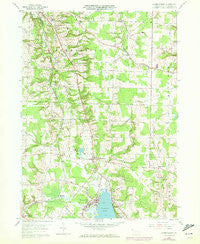 Harmonsburg Pennsylvania Historical topographic map, 1:24000 scale, 7.5 X 7.5 Minute, Year 1959
