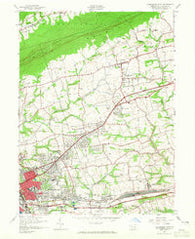 Harrisburg East Pennsylvania Historical topographic map, 1:24000 scale, 7.5 X 7.5 Minute, Year 1947