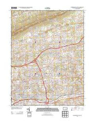 Harrisburg East Pennsylvania Historical topographic map, 1:24000 scale, 7.5 X 7.5 Minute, Year 2013