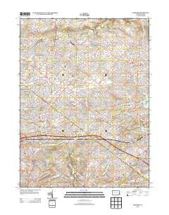 Hatboro Pennsylvania Historical topographic map, 1:24000 scale, 7.5 X 7.5 Minute, Year 2013