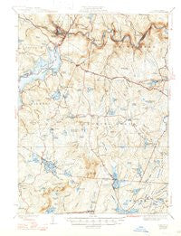 Hawley Pennsylvania Historical topographic map, 1:62500 scale, 15 X 15 Minute, Year 1938