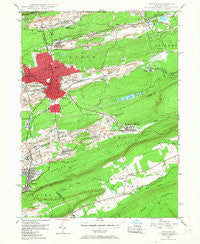 Hazleton Pennsylvania Historical topographic map, 1:24000 scale, 7.5 X 7.5 Minute, Year 1947