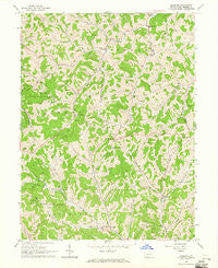 Holbrook Pennsylvania Historical topographic map, 1:24000 scale, 7.5 X 7.5 Minute, Year 1964