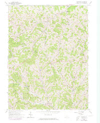 Holbrook Pennsylvania Historical topographic map, 1:24000 scale, 7.5 X 7.5 Minute, Year 1964