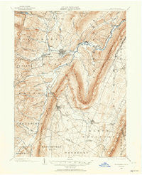 Hollidaysburg Pennsylvania Historical topographic map, 1:62500 scale, 15 X 15 Minute, Year 1902