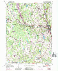 Honesdale Pennsylvania Historical topographic map, 1:24000 scale, 7.5 X 7.5 Minute, Year 1946