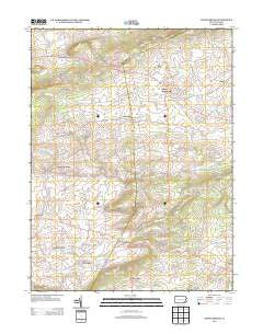 Honey Brook Pennsylvania Historical topographic map, 1:24000 scale, 7.5 X 7.5 Minute, Year 2013