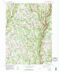 Hop Bottom Pennsylvania Historical topographic map, 1:24000 scale, 7.5 X 7.5 Minute, Year 1994