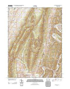Hopewell Pennsylvania Historical topographic map, 1:24000 scale, 7.5 X 7.5 Minute, Year 2013