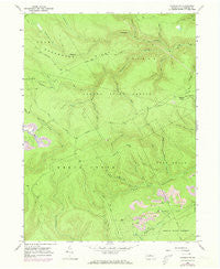 Howard NW Pennsylvania Historical topographic map, 1:24000 scale, 7.5 X 7.5 Minute, Year 1967