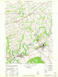 Hummelstown Pennsylvania Historical topographic map, 1:24000 scale, 7.5 X 7.5 Minute, Year 1947