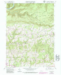 Huntersville Pennsylvania Historical topographic map, 1:24000 scale, 7.5 X 7.5 Minute, Year 1965