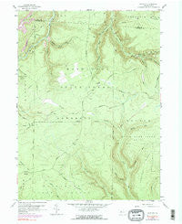 Huntley Pennsylvania Historical topographic map, 1:24000 scale, 7.5 X 7.5 Minute, Year 1959