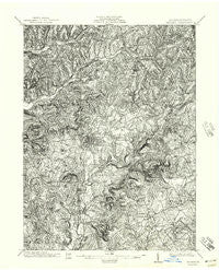 Indiana Pennsylvania Historical topographic map, 1:62500 scale, 15 X 15 Minute, Year 1902