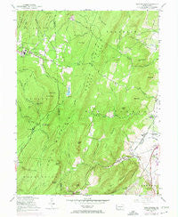 Iron Springs Pennsylvania Historical topographic map, 1:24000 scale, 7.5 X 7.5 Minute, Year 1953
