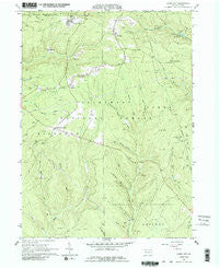 James City Pennsylvania Historical topographic map, 1:24000 scale, 7.5 X 7.5 Minute, Year 1966