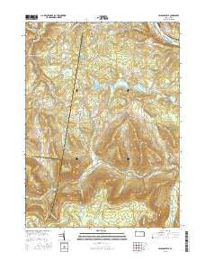 Jenningsville Pennsylvania Current topographic map, 1:24000 scale, 7.5 X 7.5 Minute, Year 2016
